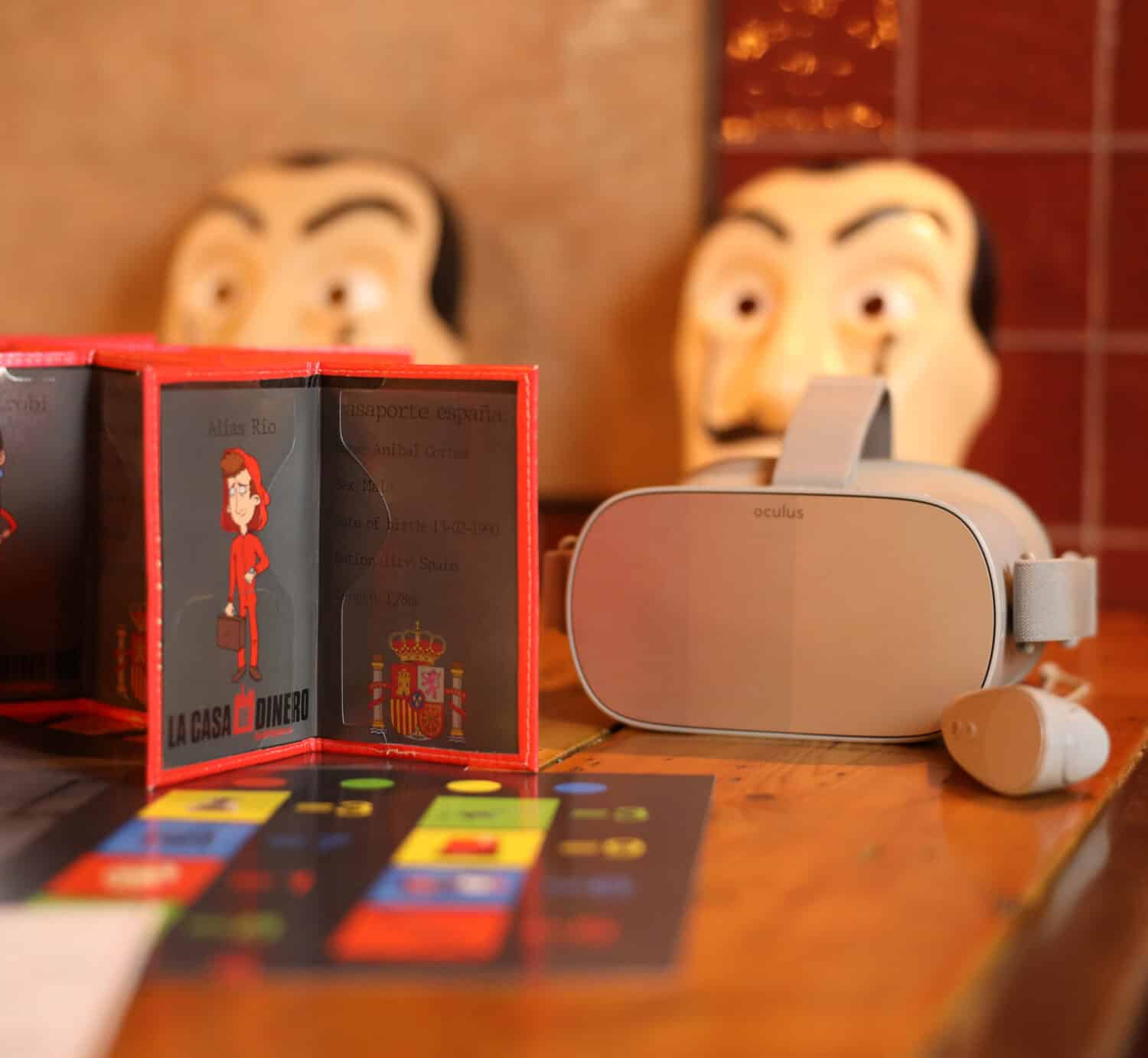 La Casa De Dinero som et VR escape game